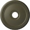Ekena Millwork Diane Ceiling Medallion (Fits Canopies up to 5 3/8"), 18"OD x 3 5/8"ID x 1 1/8"P, Witch Hazel CM18DIWHF - alternate 1